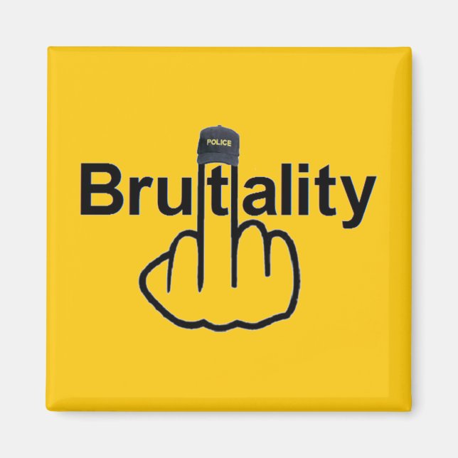 Magnet Police Brutality Flip (Framsidan)