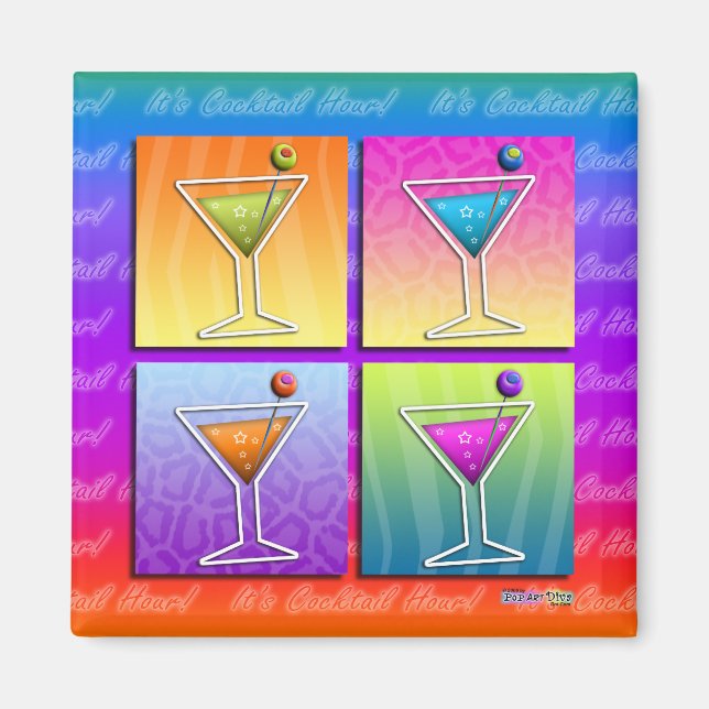 Magnet - Pop Art Martinis (Framsidan)