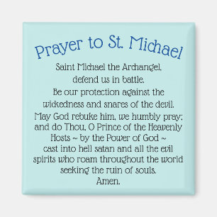 Magnet Prayer till Saint Michael, Archangel Gift