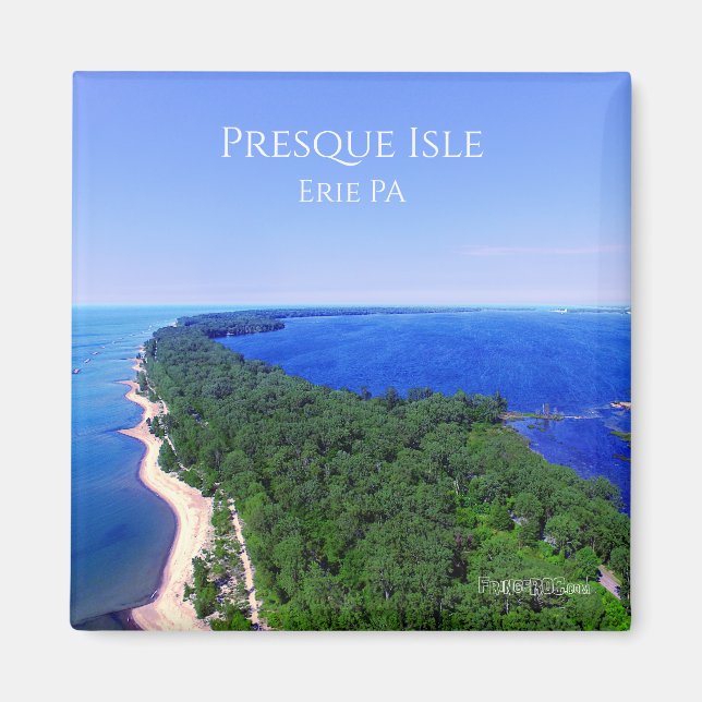 Magnet - Presque Isle Erie PA (Framsidan)
