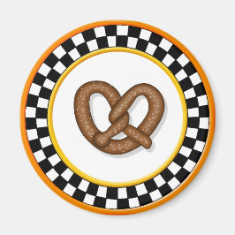 Magnet Pretzel & Round Checkerboard
