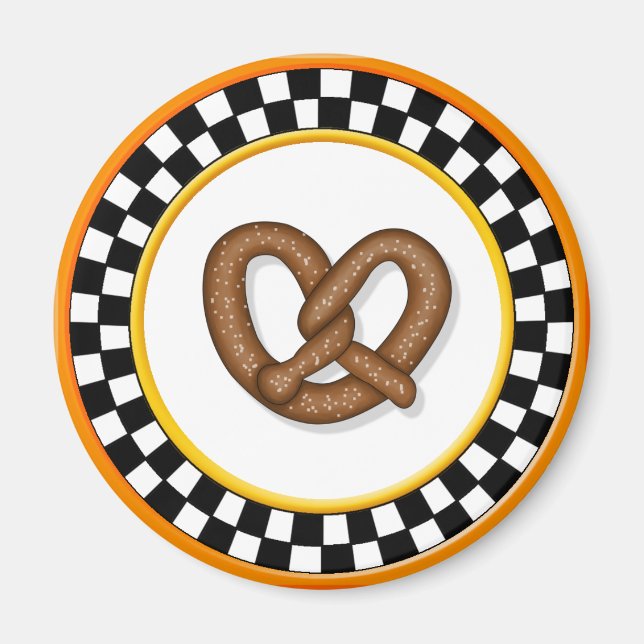 Magnet Pretzel & Round Checkerboard (Framsidan)