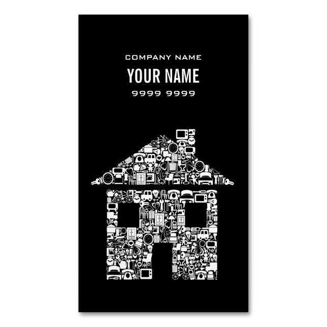 Magnet Professionell House Real Gods Promotional (Framsida vertikal)