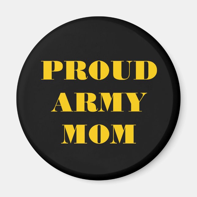 Magnet Proud Army Mamma (Framsidan)