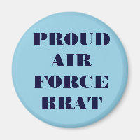 Magnet Proud Luft Force Brat