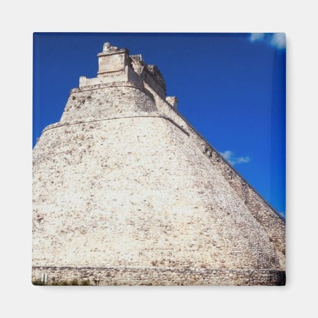 Magnet-Pyramid of the Magician - Uxmal, Mexiko Magnet (Framsidan)