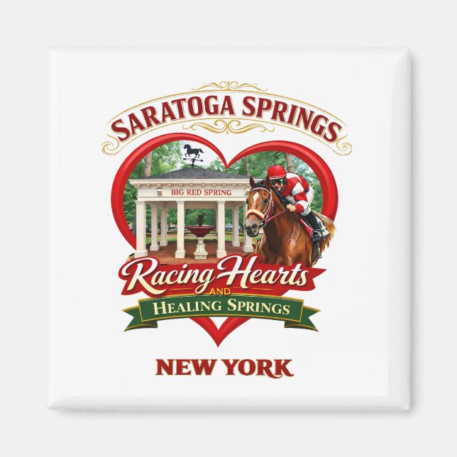 Magnet - Racing Hearts and Healing Springs (Framsidan)