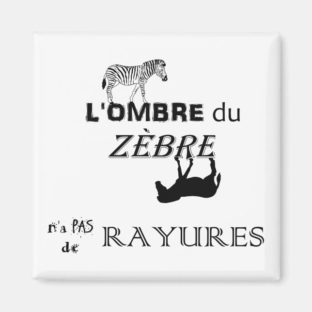 Magnet rayures du zèbre (Framsidan)