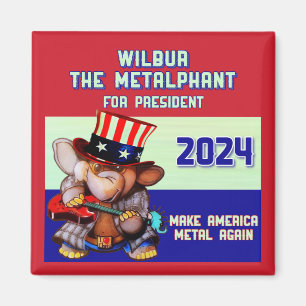 Magnet Red för president 2024