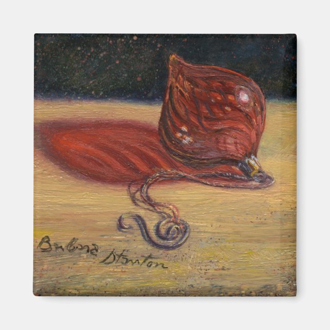 Magnet "Red Glass Ornament" (Framsidan)