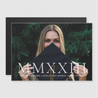 Magnet Roman Numeral Photo Studenten-meddelande