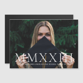 Magnet Roman Numeral Photo Studenten-meddelande