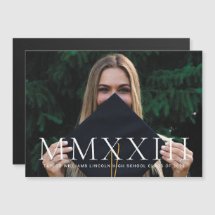 Magnet Roman Numeral Photo Studenten-meddelande