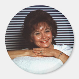 Magnet, Round Anpassningsbar Photo Magnet