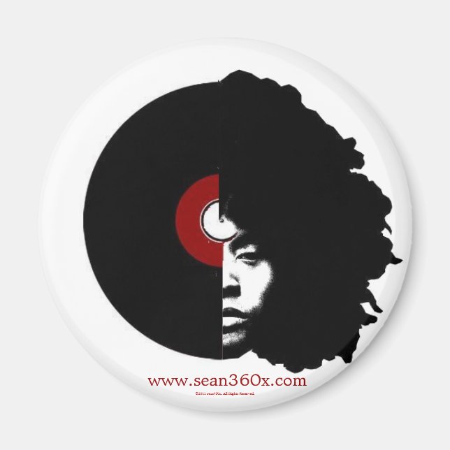 Magnet sean360x Music-utseende (Framsidan)