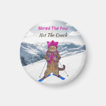 Magnet, Shore the Pow Ski Cat