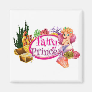 Magnet Sjöjungfru Princess