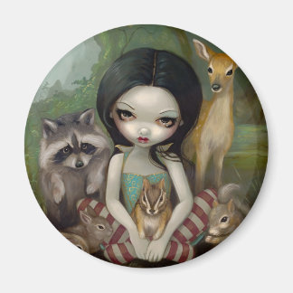 Magnet "Snö White and her Animal Friends"