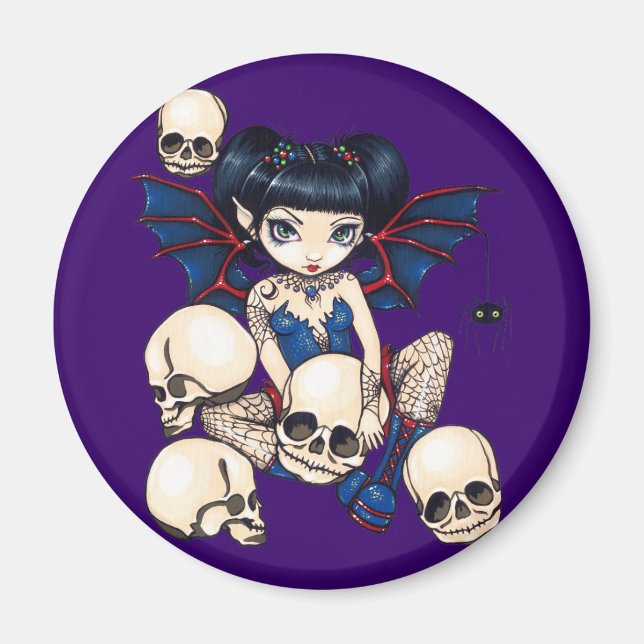 Magnet "Spiders and Döskallars" (Framsidan)