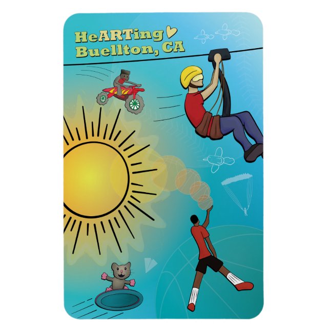 Magnet - Sporty Himmel (Vertikal)