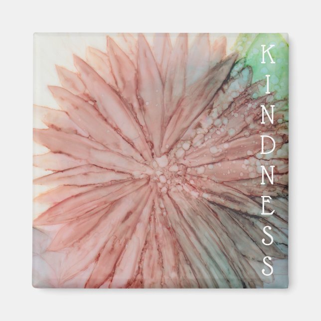 Magnet Square KINDNESS Magnet (Framsidan)