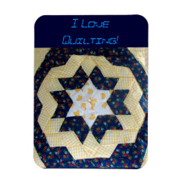Magnet - Star Quilt mönster