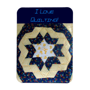 Magnet - Star Quilt mönster