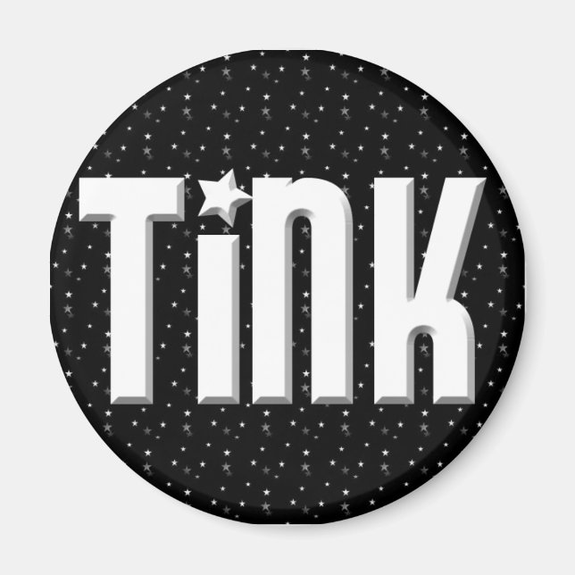 Magnet - svarta stjärnor (Framsidan)