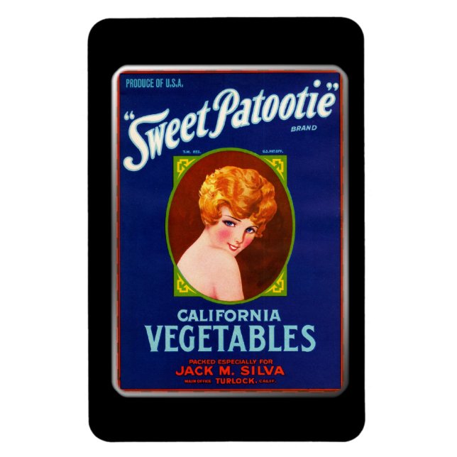 Magnet - Sweet Patootie, efter GalleryGifts (Vertikal)