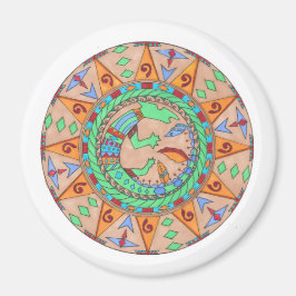 Magnet, sydvästra Amerikanska mandala Magnet