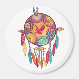 Magnet, sydvästra Amerikanska mandala Magnet