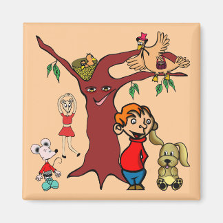 magnet "tecknad art"