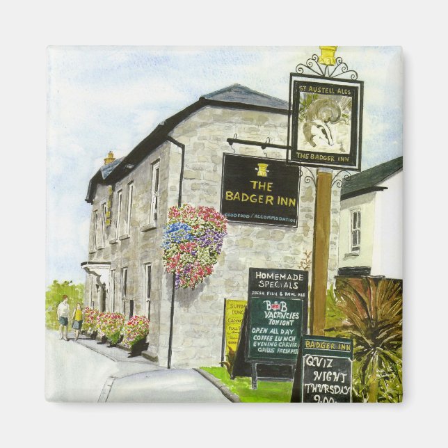 Magnet "The Badger Inn" (Framsidan)