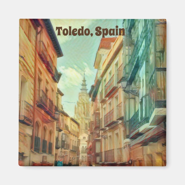 Magnet Toledo Spanien (Framsidan)