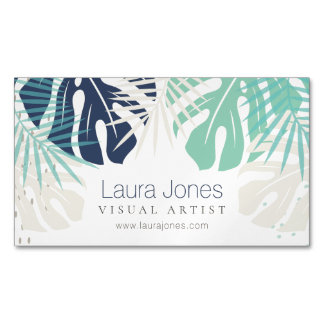 MAGNET Tropical Jungle Lövs Vector Illustration