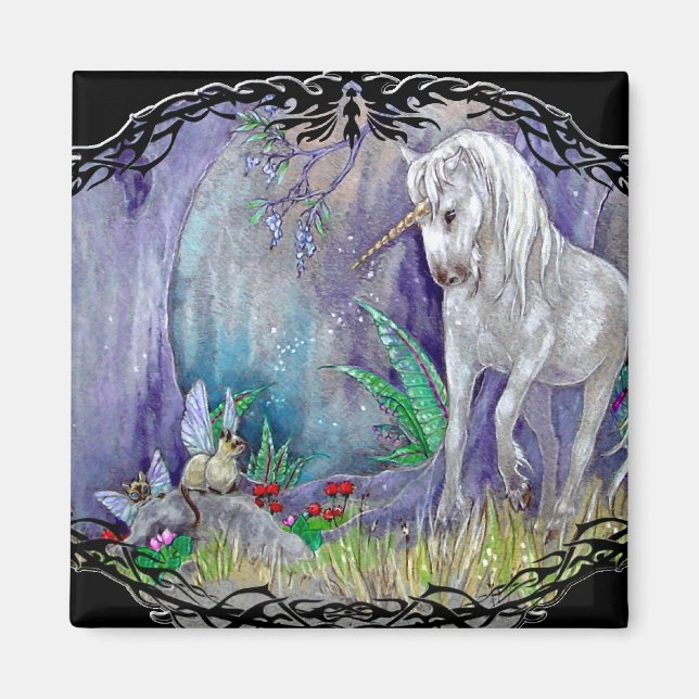 Magnet - Unicorn Fairy Cats (Framsidan)