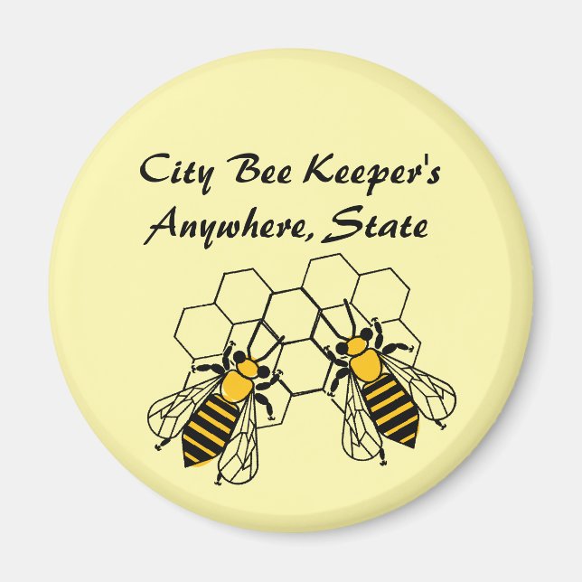 Magnet - Urban Bee Keeper Group (Framsidan)