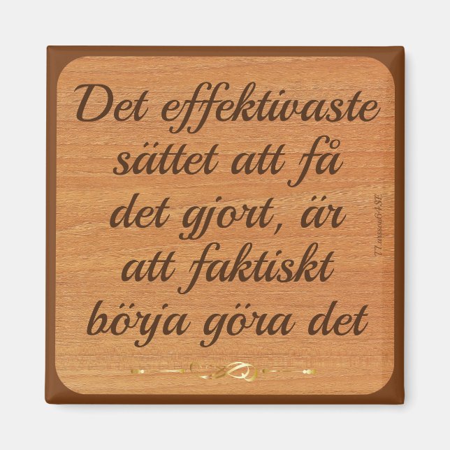 Magnet — Uträtta (Framsidan)