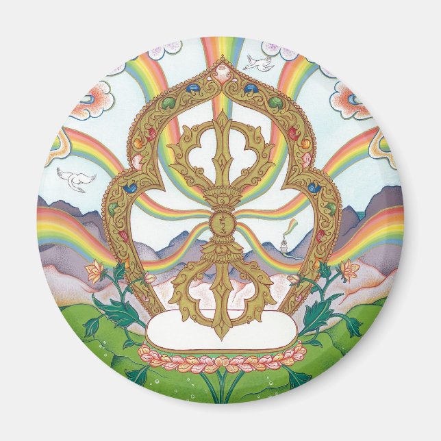 MAGNET Vajra (TIB Dorje) (Framsidan)