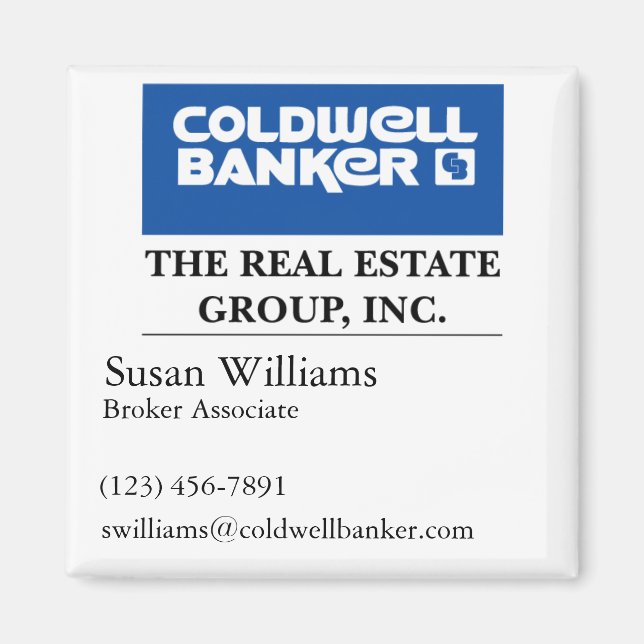 Magnet: Vit Magnet (Framsidan)