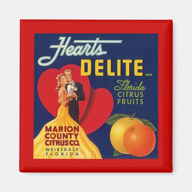 MAGNET ~ WALTZ ~ HEARTS DELITE FLORIDA CITRUS (Framsidan)