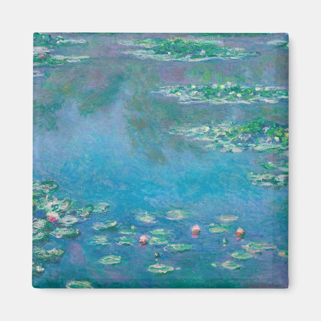 MAGNET: "WATERLILIES" PER MONET MAGNET (Framsidan)