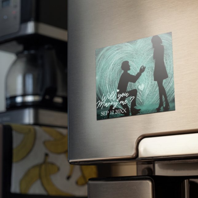 Magnet "WIll You Marry Me" Romantic Frieri (Skapare uppladdad)