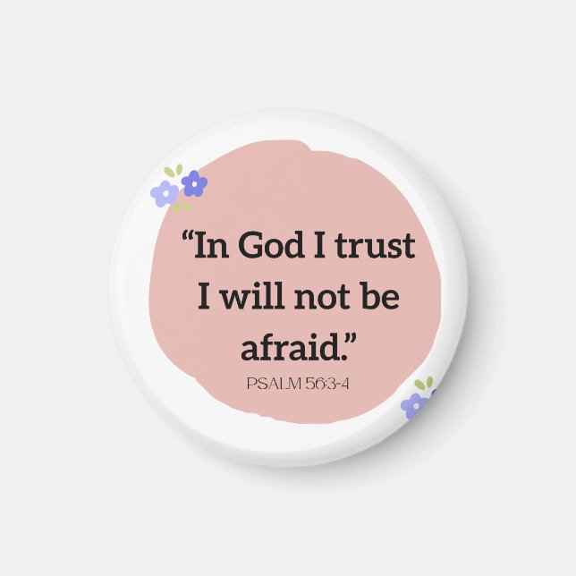 Magnet with Bible Verse (Framsidan)