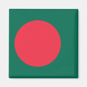 Magnet with Flagga of Bangladesh