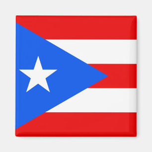 Magnet with Flagga of Puerto Rico - USA
