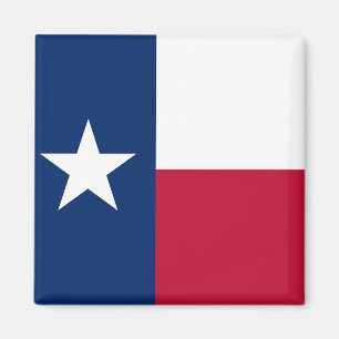 Magnet with Flagga of Texas State - USA