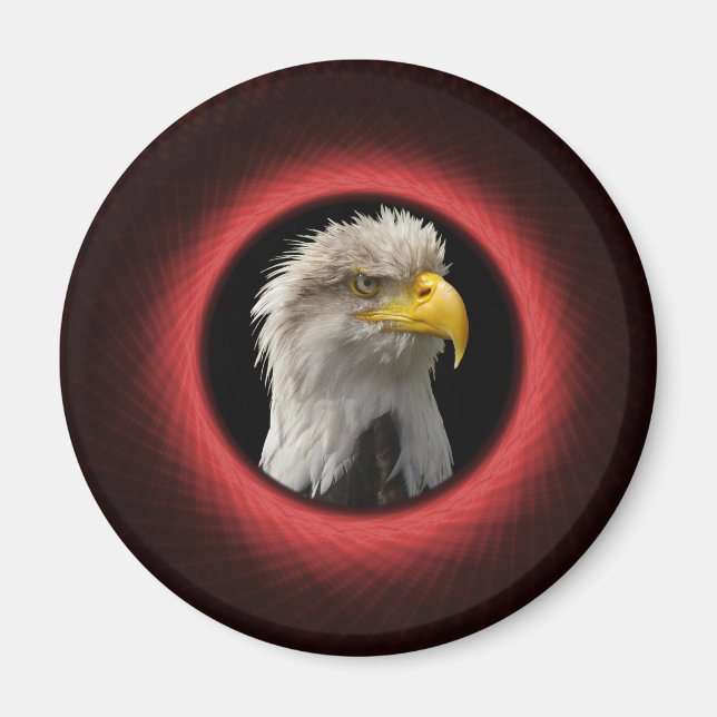 Magnet Woven Red Window Ram (Framsidan)