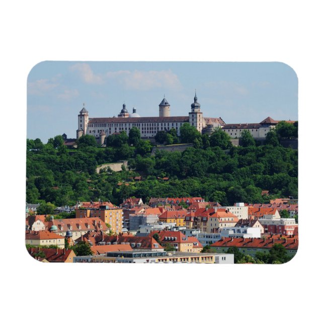 Magnet Würzburg Festung Marienberg (Horisontell)
