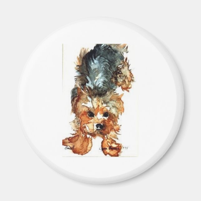 magnet - Yorkshire Terrier (Framsidan)